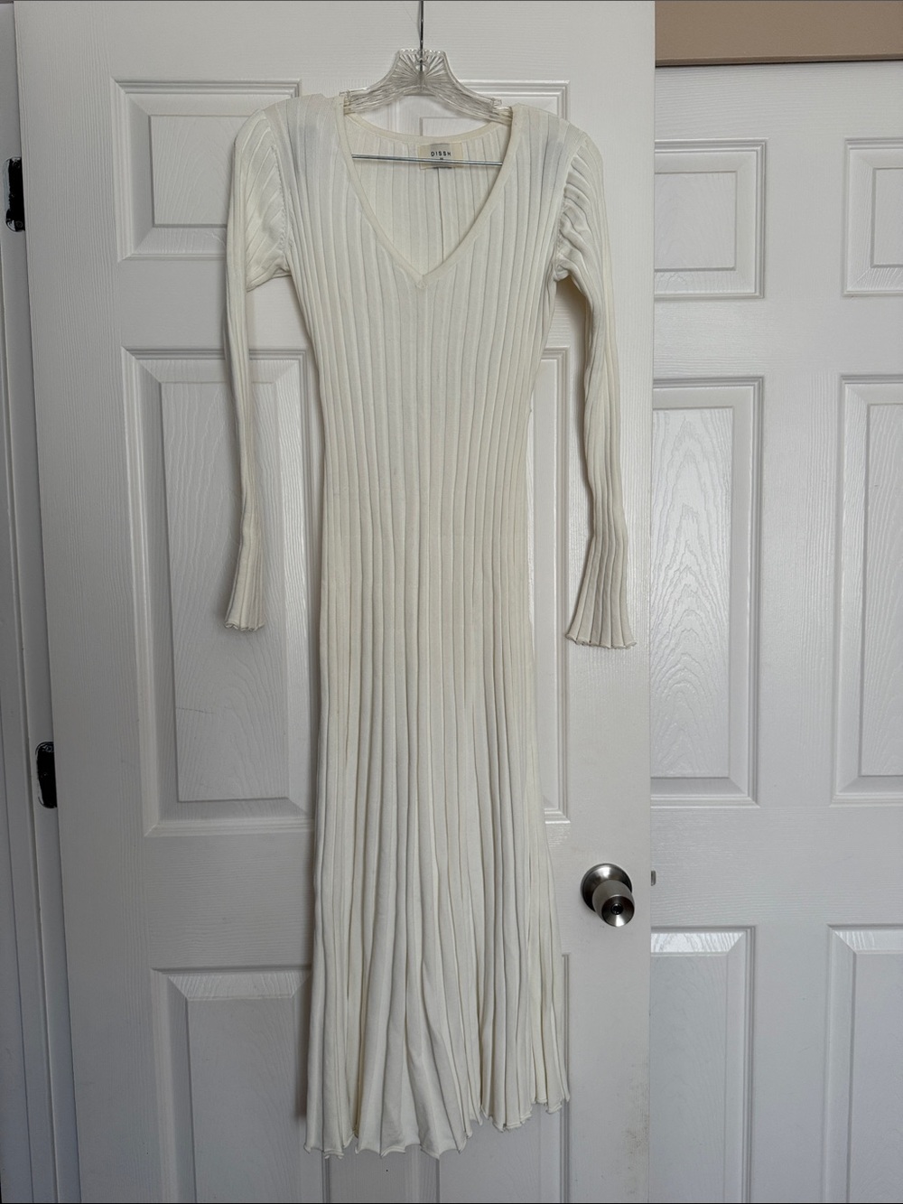 Dissh White Reign Maxi Dress XS
